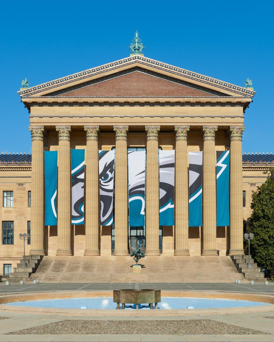 Philadelphia Museum of Art (@philamuseum) on Twitter photo The Philadelphia Museum of Art and the Rodin Museum will be closed on Friday, February 14, 2025, for the city-wide parade honoring the Philadelphia Eagles' Super Bowl victory.
If you have pre-purchased tickets, your tickets will be automatically refunded in full. 
#FlyEaglesFly The Philadelphia Museum of Art and the Rodin Museum will be closed on Friday, February 14, 2025, for the city-wide parade honoring the Philadelphia Eagles' Super Bowl victory.
If you have pre-purchased tickets, your tickets will be automatically refunded in full. 
#FlyEaglesFly