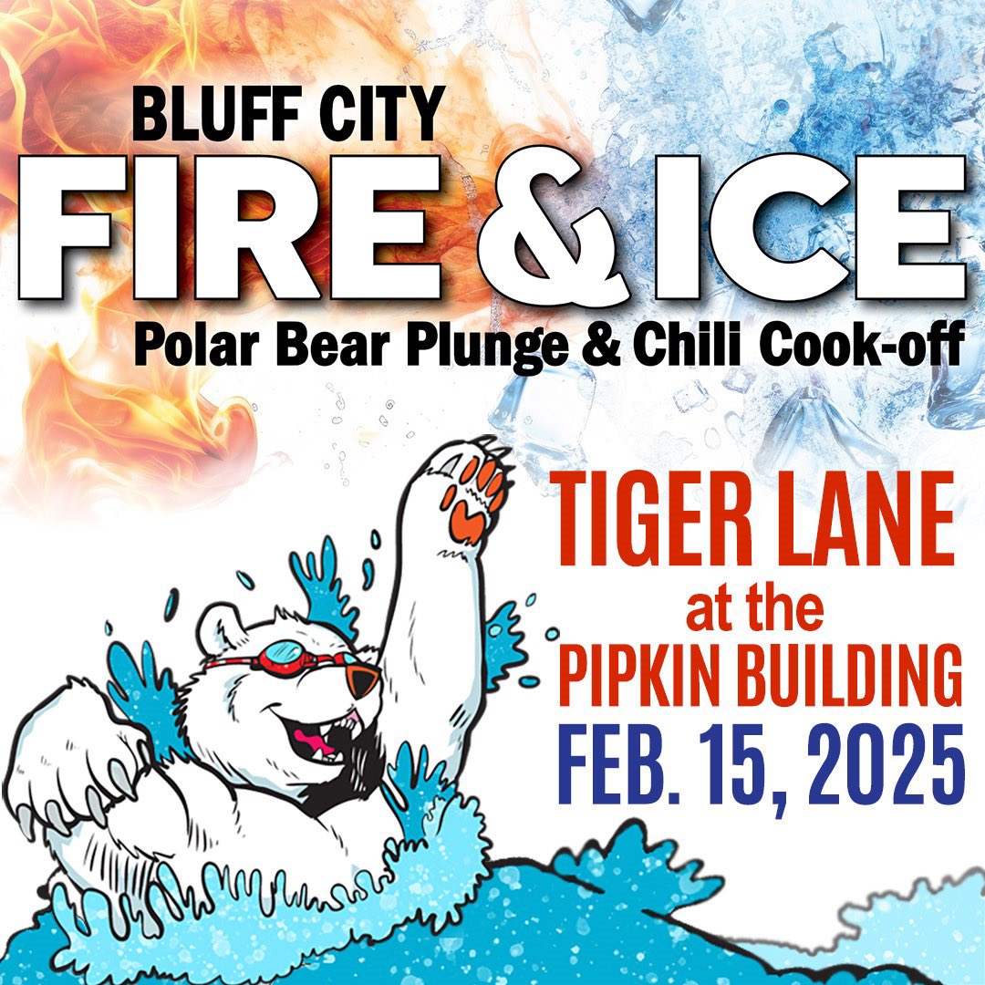 Hey Memphis! I will be attending the <a href="/SpecOlympicsMEM/">Special Olympics MEM</a> Polar Bear Plunge &amp; Chili Cook-off on Feb. 15 at Tiger Lane! Come meet me and some of my teammates to join the fun and support a great cause! Register today at bit.ly/SpecOlymMEM2025 #ad <a href="/901fund/">@901Fund</a>