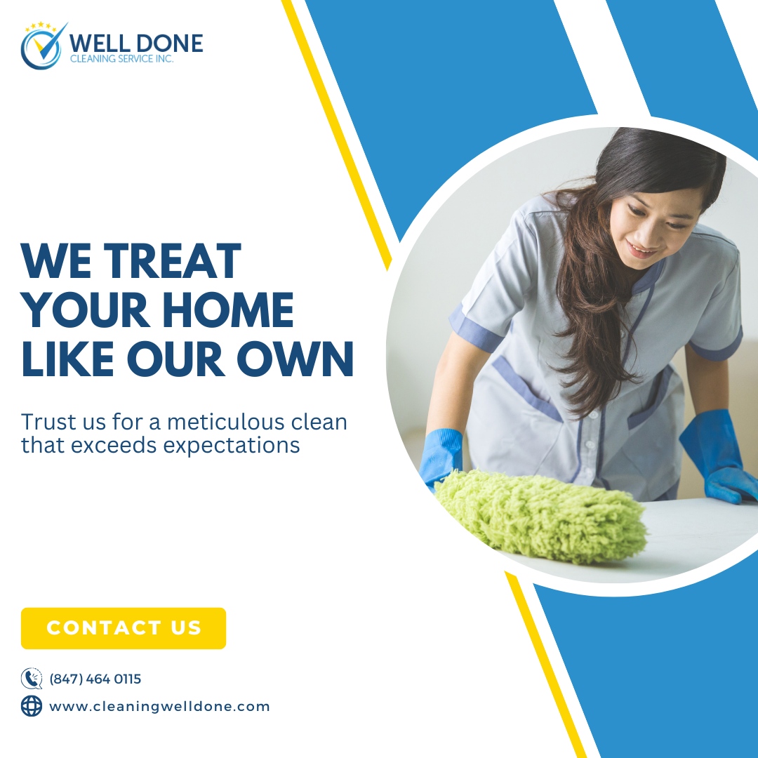 WellDoneCleaned's tweet image. Our approach is simple: we care about the details. Every corner is treated with precision and care, delivering a thorough, spotless clean you can rely on.

Visit 🌐 cleaningwelldone.com for more information. 

#welldonecleaningservice #cleaning #professionals