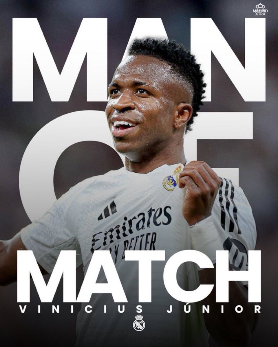 🚨 BREAKING: VINI JR IS MOTM!