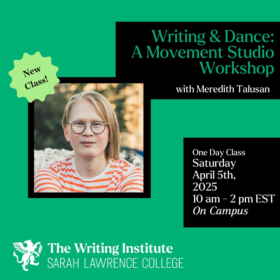 ✏️ Announcing a New Class! ✏️⁠
⁠
⁠How does movement enhance our creativity? We're so excited to announce this interactive studio workshop with Meredith Talusan to inspire and engage your creative mind! ⁠Lunch will be included. 

Link in bio 🔗