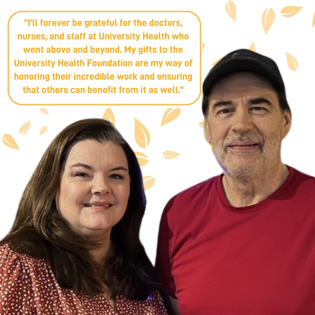 Karen Nehr was inspired to give back after her brother’s battle with Type 2 Diabetes. Grateful for the care he received at @UnivHealthsa, she now supports the Texas Diabetes Institute Fund (classy.org/give/549547/#!…) to help others get the same life-saving care.