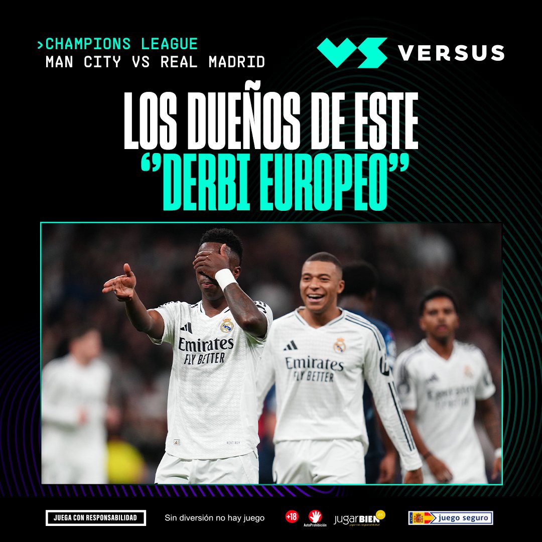 El Real Madrid remonta, da igual cuándo lo leas ⚪🔥
 
Este "derbi europeo" dominado por los blancos no podía acabar de otra forma que con una victoria 👀
