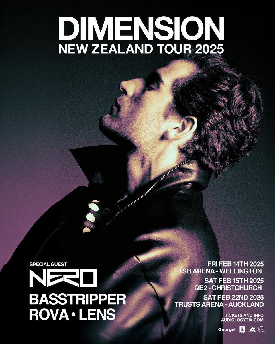 Debut arena tour in New Zealand! It’s been over two years, but it’s that time! 🔥 The lineup is stacked, production on another level, and all tickets nearly sold out - who's ready to party with me this Friday?! ❤️

Tickets: audiologytix.com/dimension