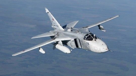 Su-24MR z 4 Gwardyjskiego Pułku Myśliwsko-Bombowego (nazwa nieco myląca, bo myśliwca w nim żadnego nie uświadczysz) pozwolił sobie był dziś wlecieć w polską przestrzeń powietrzną nad Zatoką Gdańską i po 72 sekundach z niej wylecieć, obrugany w krótkich i męskich słowach przez