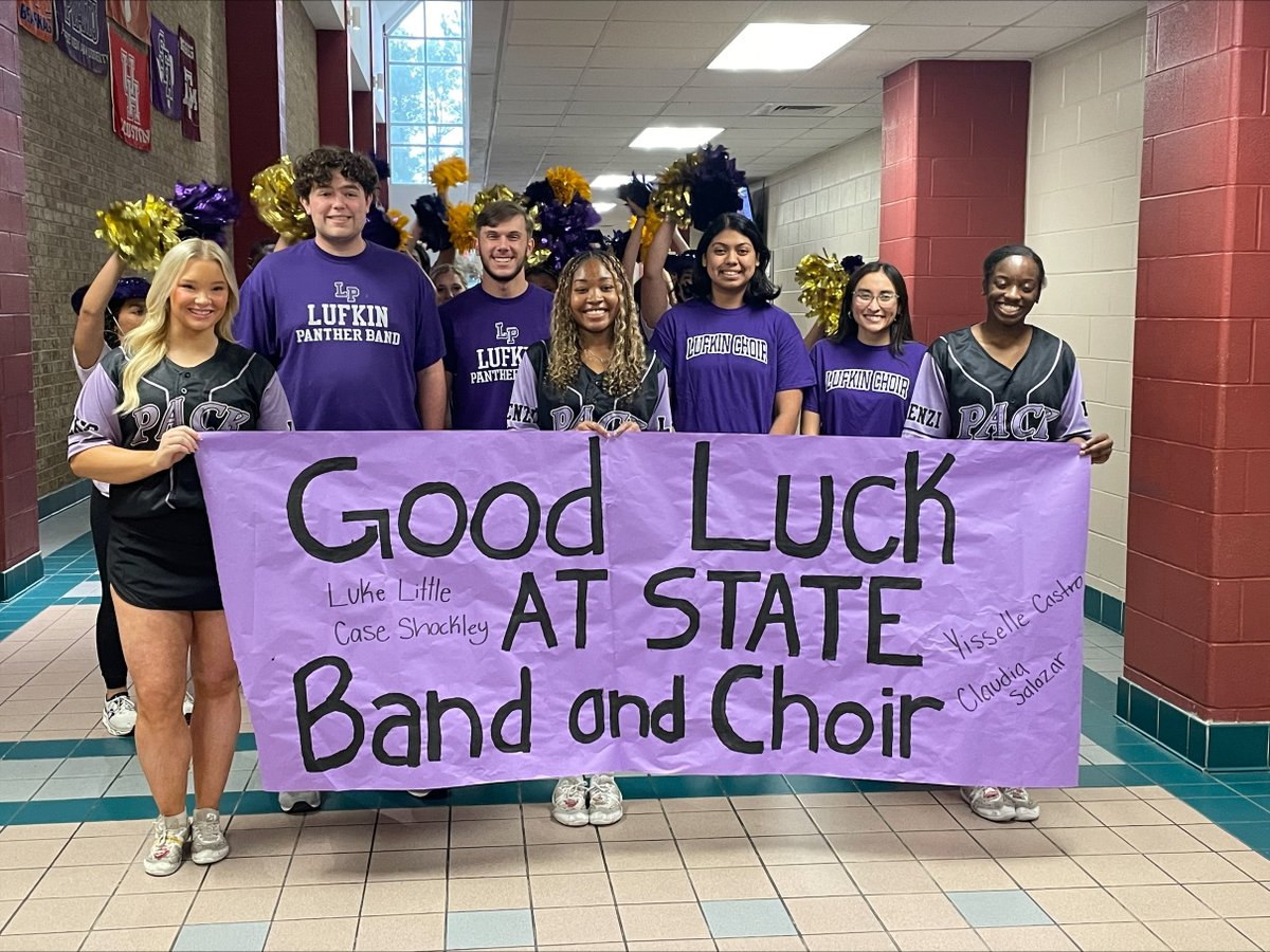 Congratulations to these Lufkin High School Texas All-State musicians.  Story: sites.lufkinisd.org/district/2025/…
#lufkindreambelieveachieve