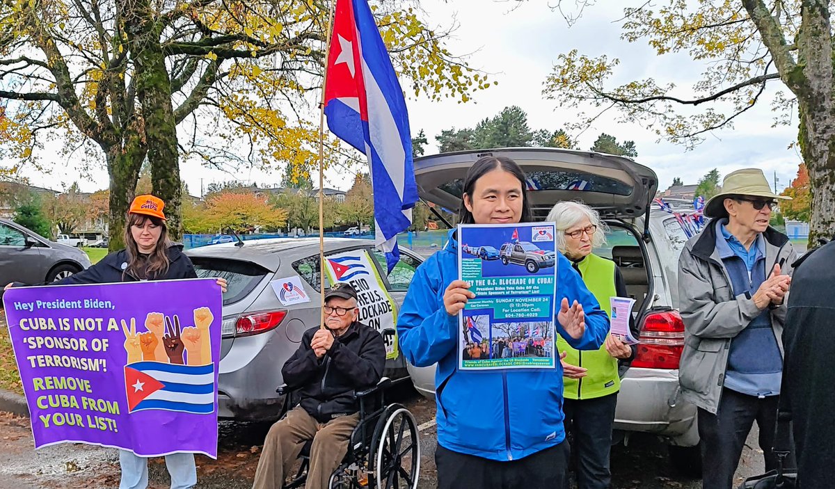 Con el bloqueo a #Cuba el imperio busca que triunfe el odio de los verdugos contra la dignidad de los rebeldes, asfixiar a la economía cubana y provocar sufrimientos a su población para que se levante en contra del gobierno revolucionario.

#TumbaElBloqueo