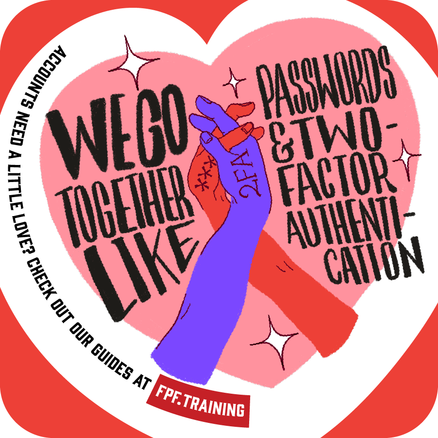 Freedom of the Press (@freedomofpress) on Twitter photo ❣️We go together like passwords and two-factor authentication!
Accounts need a little love? Check out our guides below.
#ValentinesDay <a href="/calyxinstitute/">The Calyx Institute</a>
freedom.press/digisec/guides… ❣️We go together like passwords and two-factor authentication!
Accounts need a little love? Check out our guides below.
#ValentinesDay <a href="/calyxinstitute/">The Calyx Institute</a>
freedom.press/digisec/guides…