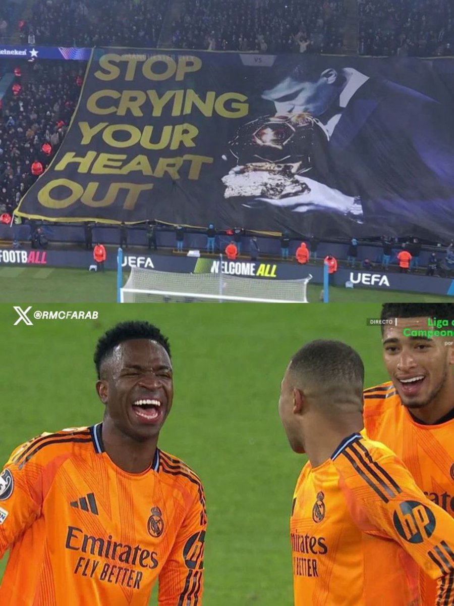 Ah_123e's tweet image. مهما اعتقدت أنك مستفز بما فيه الكفاية يا سيتي لترفع لافتة قبيحة هي كل تاريخك .. فعليك أن تعرف مع من تلعب وفي أي بطولة تفعل ذلك ..

ريال مدريد للتربية والتعليم البارحة واليوم وكل يوم !

#ريال_مدريد