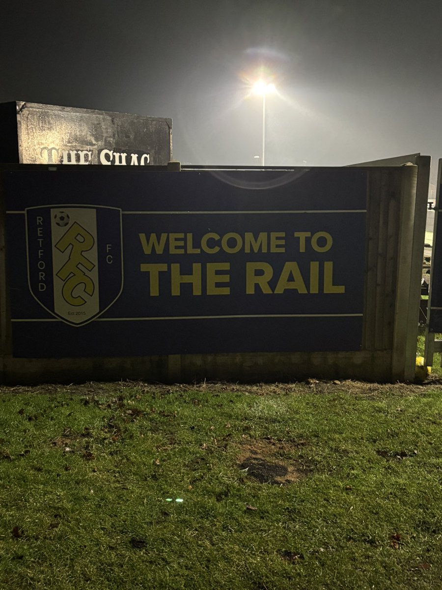 Paulbloomer3's tweet image. 📆Tuesday February 11 2025
⏰19:45
🧮Game 141 24/25
🏟The SL2 Rail Ground
⚽️@Retford_FC 2-1 @claycrosstownfc 
🏆United Counties Football League Division One
🎟️£5
👥308
#groundhopping #tabletopper #celebrityjoe with @MartinTosca @vinnynolan @JoeSkelton10