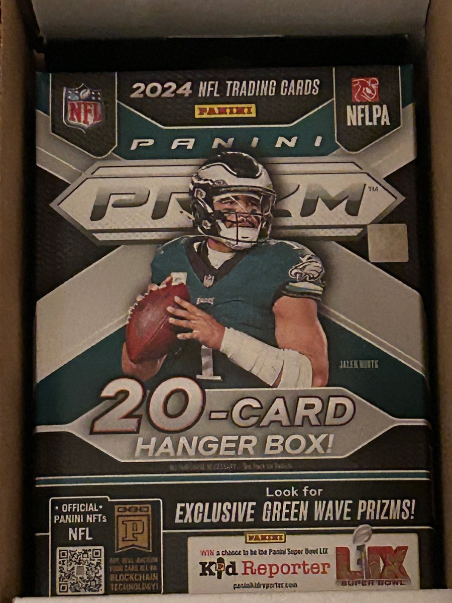 Card Purchaser (@cardpurchaser) on Twitter photo Want a free 2024 Prizm NFL hanger box?
- Follow <a href="/CardPurchaser/">Card Purchaser</a>
- Like and repost!
Winner drawn 2/12 at 9pm central! US shipping please! Scroll my feed daily. Want a free 2024 Prizm NFL hanger box?
- Follow <a href="/CardPurchaser/">Card Purchaser</a>
- Like and repost!
Winner drawn 2/12 at 9pm central! US shipping please! Scroll my feed daily.