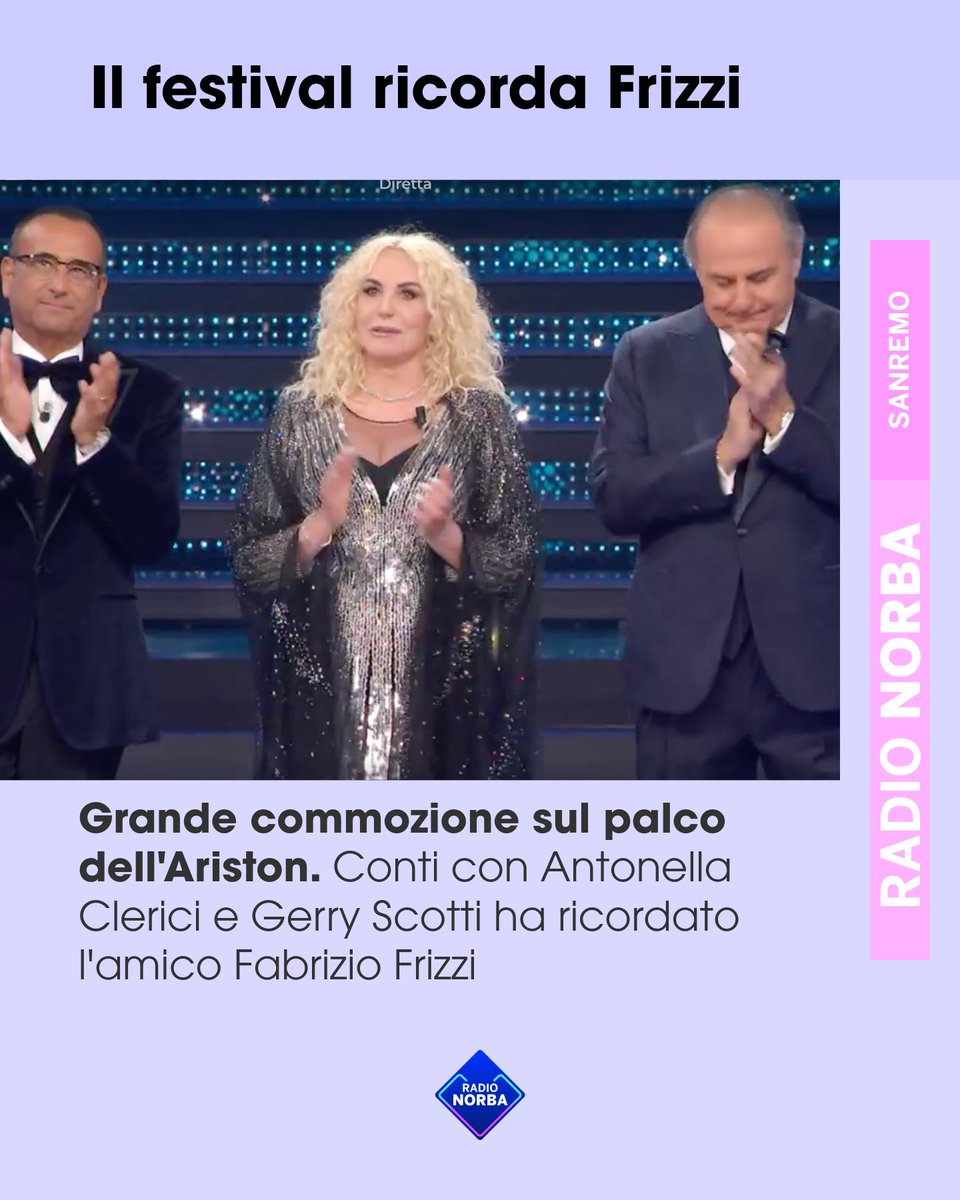 #sanremo #sanremo2025 #frizzi #FabrizioFrizzi #radionorba