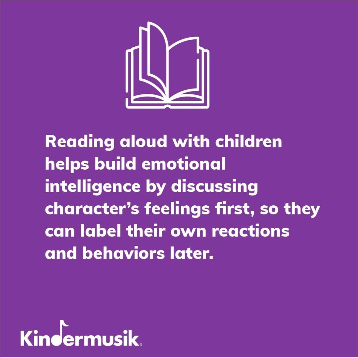 BasicsPalmetto's tweet image. Did you know that reading aloud with children helps build emotional intelligence? Being able to name emotions is so important! 📚❤️

Graphic from our friends at Kindermusik.

#DoTheBasics #MaximizeLoveManageStress #ReadAndDiscussStories