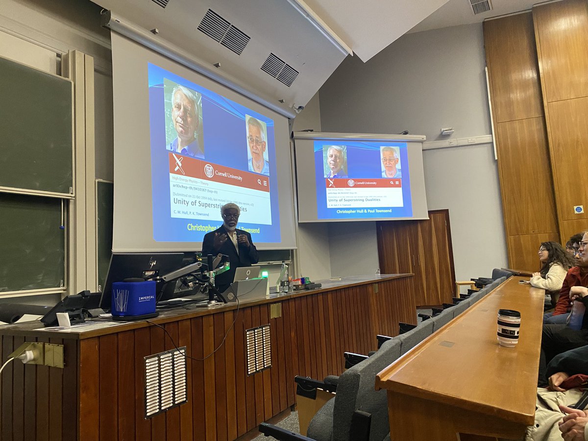 Stefan Söldner-Rembold (@soldnerstefan) on Twitter photo Inspirational lecture today by <a href="/Dr_JimGates/">SylvesterJamesGates</a> on theoretical physics: from the wrong side of the tracks. <a href="/ImperialPhysics/">Imperial Physics</a> <a href="/imperialcollege/">Imperial College London</a> <a href="/ImperialSci/">Imperial Sciences</a> Inspirational lecture today by <a href="/Dr_JimGates/">SylvesterJamesGates</a> on theoretical physics: from the wrong side of the tracks. <a href="/ImperialPhysics/">Imperial Physics</a> <a href="/imperialcollege/">Imperial College London</a> <a href="/ImperialSci/">Imperial Sciences</a>