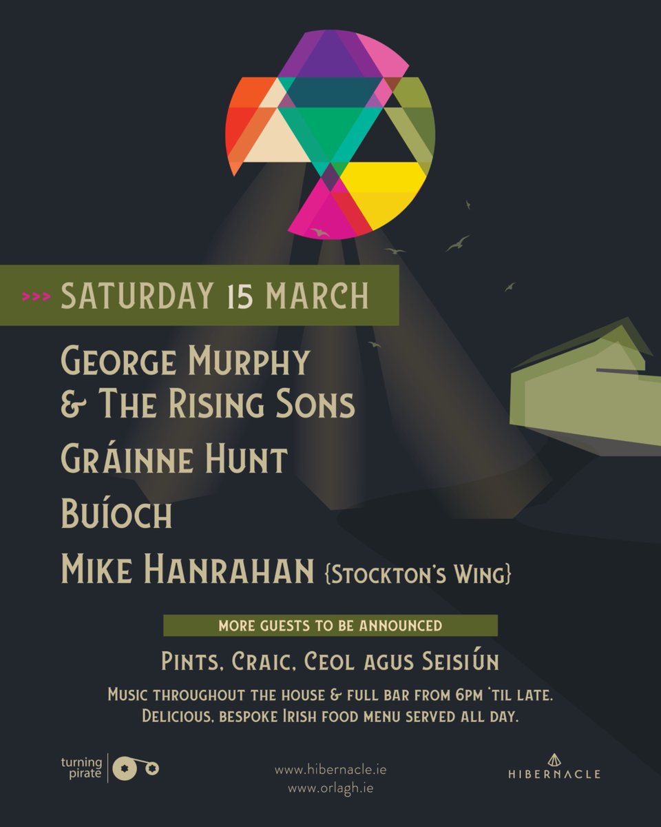 hibernaclemusic's tweet image. We are so excited to share this incredible line up with you for our inaugural ‘Billy Brennan’s Barn’ event at Orlagh House, Rathfarnham this St Patrick’s Day weekend. 

On sale Friday, February 14th

hibernacle.ie