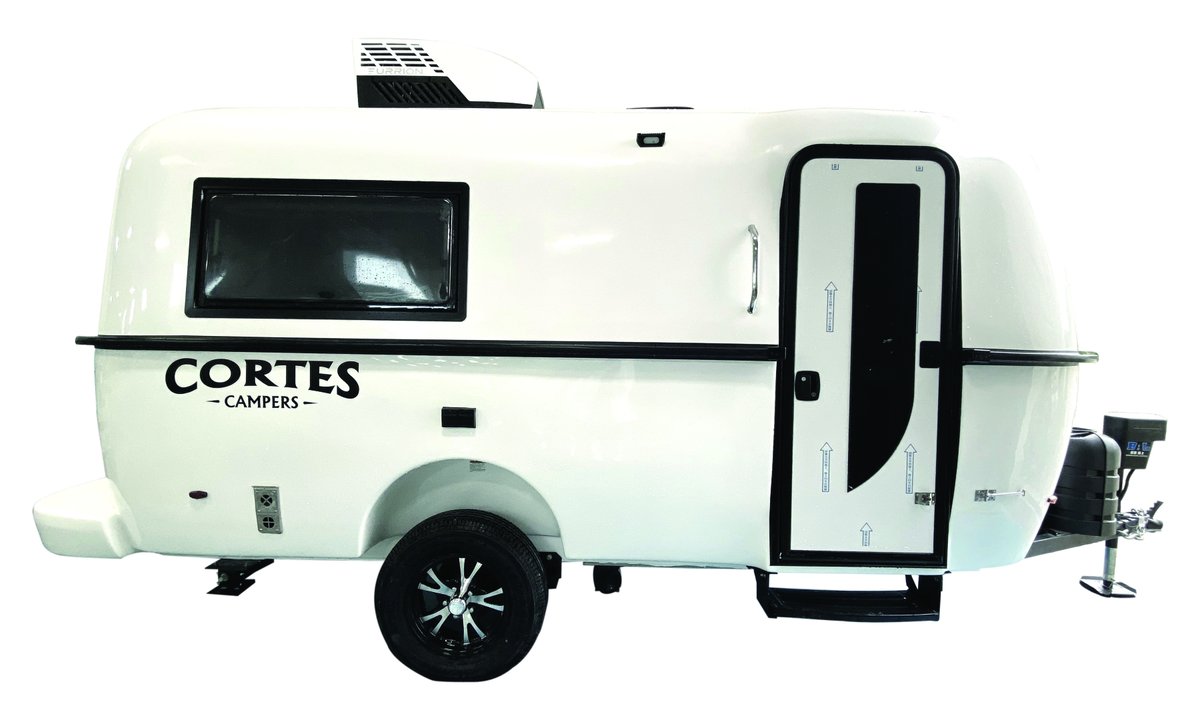 USLightingGrp's tweet photo. Cortes Campers innovative composite frame design is a game changer for the RV industry and is significantly lighter and towable with smaller vehicles.  Learn more...  https://t.co/kZgzUzeafn https://t.co/lpL6qbf2VU