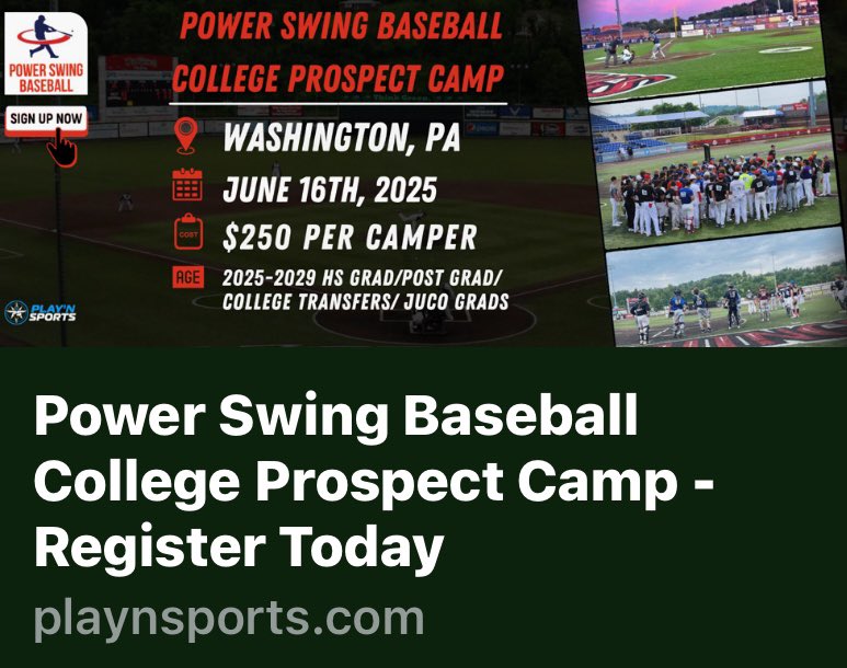 UNCOMMITTED COLLEGE PROSPECTS‼️HIGH SCHOOL GRADS 25’-29’-JUCO/TRANSFERS/POST GRADS‼️June 16 Washington &amp; Jefferson College PA!!! All Turf!! Metrics provided! This is a great opportunity to be seen by a TON of college coaches!! 

REGISTER TODAY!! 86+ COLLEGES AND COUNTING!!! 62+