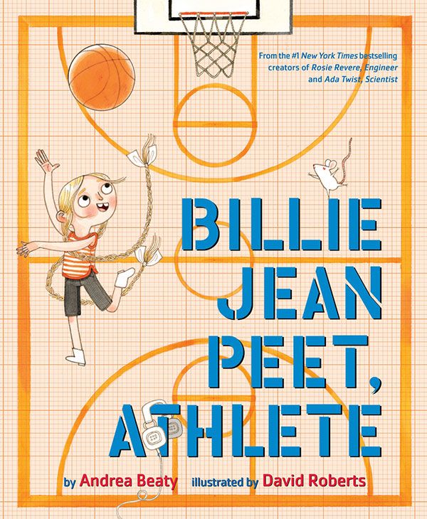 Author Andrea Beaty and illustrator David Roberts are introducing a new protagonist to their bestselling The Questioneers series with ‘Billie Jean Peet, Athlete,’ due out in September from Abrams. Check out our exclusive cover reveal here: bit.ly/4jVF7mL