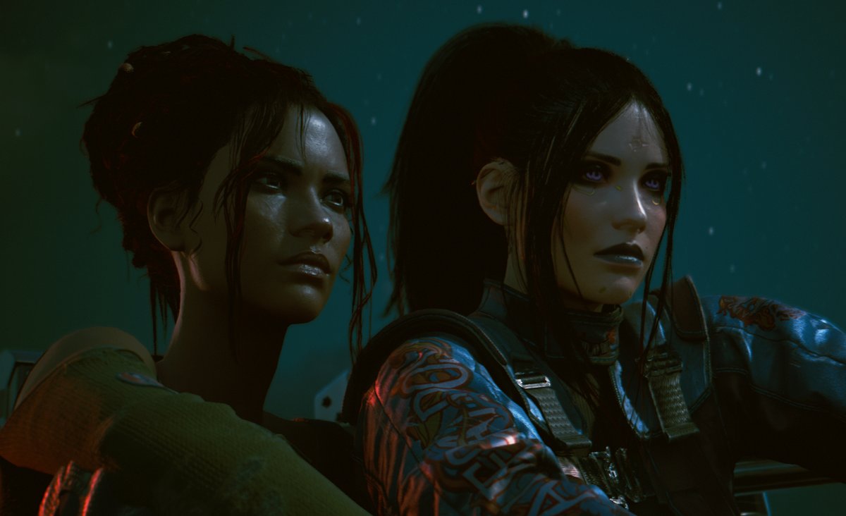 IsabelleV2008's tweet image. Hanging out with one of my fave chooms Panam

#Cyberpunk2077 #VirtualPhotography