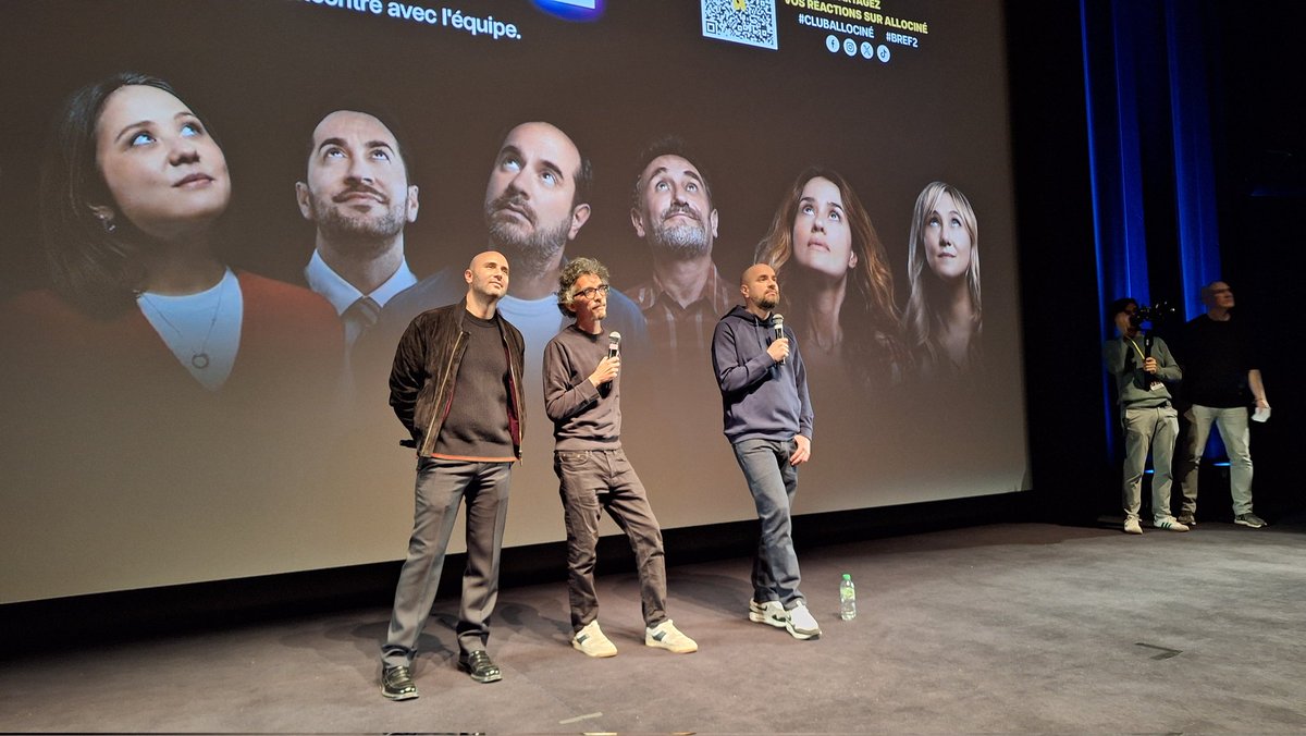 Il ne m'a fallu que quelques minutes pour passer de Jean-Michel sceptique à Jean-Michel completement conquis par les 3 premiers épisodes de #bref2 en avant premiere au <a href="/cluballocine/">Le Club AlloCiné</a> ce mardi. Un grand bravo à <a href="/kyank/">Kyan Khojandi</a> et <a href="/Navo_/">Bruno -Navo- MUSCHIO</a>