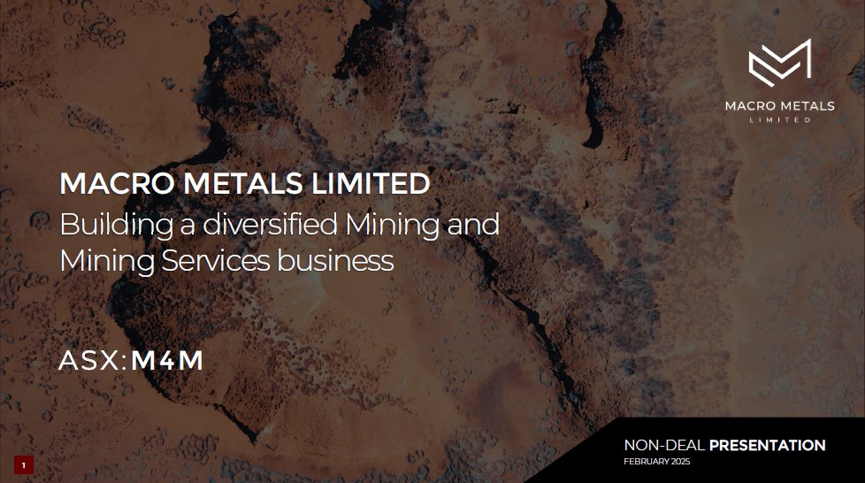 MacroMetals tweet media