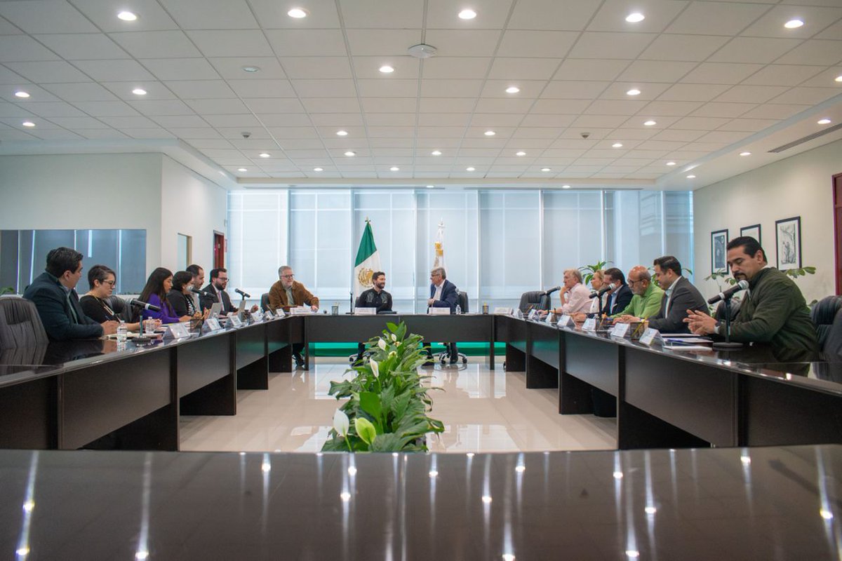 Funcionarios de la <a href="/STPS_mx/">STPS México</a> se reunieron con Srios. Grales. de la Confederación Sindical Internacional (<a href="/ituc/">ITUC</a>) y la Unión Nacional de Trabajadores (<a href="/UNT_mx/">UNT</a>) para analizar la Primavera Laboral mexicana y procesos de transformación sindical y alianzas progresistas en el continente.