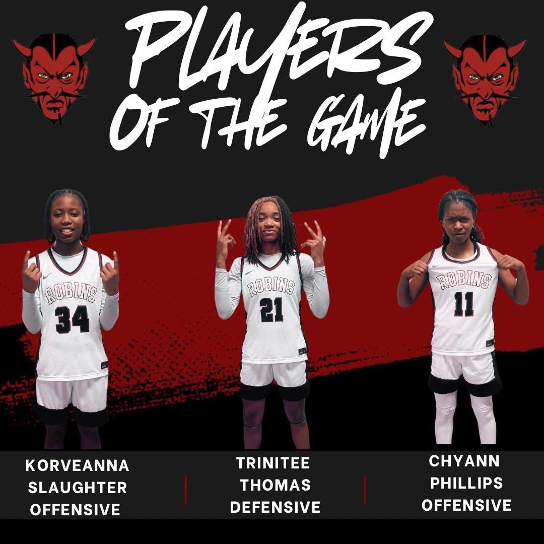 🔥🏀Congratulations to our Demonettes who defeated the Lady Panthers on Monday. The Demonettes pulled a home win 76-38. 🔥🏀

The Demonettes are headed to the Region Championship that will be held on Wednesday at 7️⃣PM as they take on the Lady Gator of WCHS🏀❤️🖤❤️🖤🏀