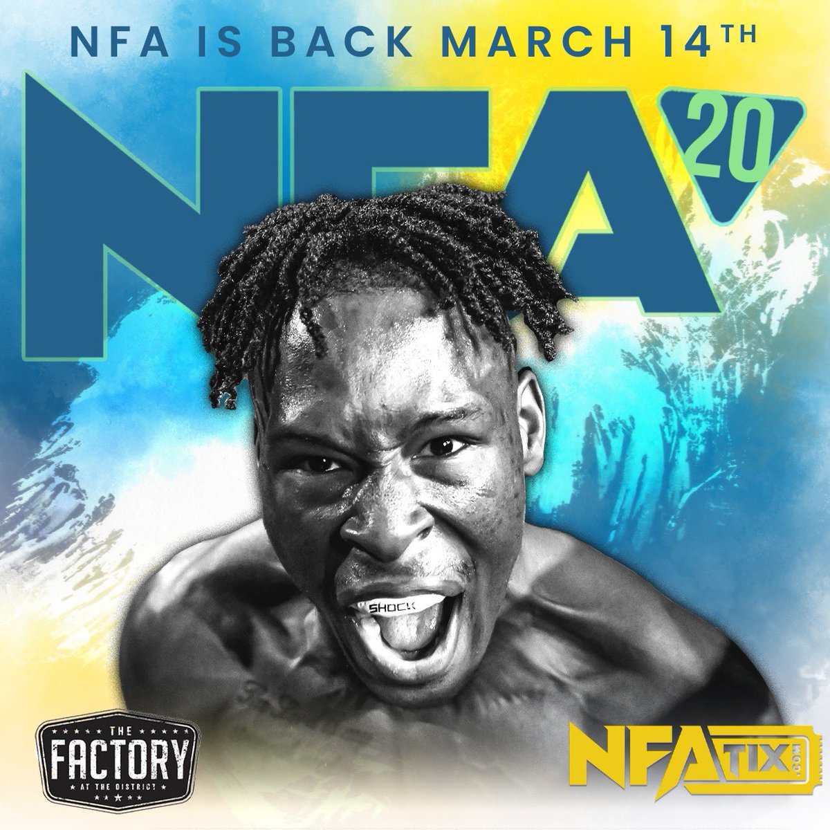 🤜 𝙅𝙐𝙎𝙏 𝘼𝙉𝙉𝙊𝙐𝙉𝘾𝙀𝘿 | We're pumped to be hosting the Nemesis Fighting Alliance's 𝗡𝗙𝗔 𝟮𝟬 on March 14th here at #TheFactorySTL!
 
🚨 PRESALE SIGNUP | fctry.live/NFA20Presale
 
🎟️ On Sale Fri (02.14) | fctry.live/NFA20