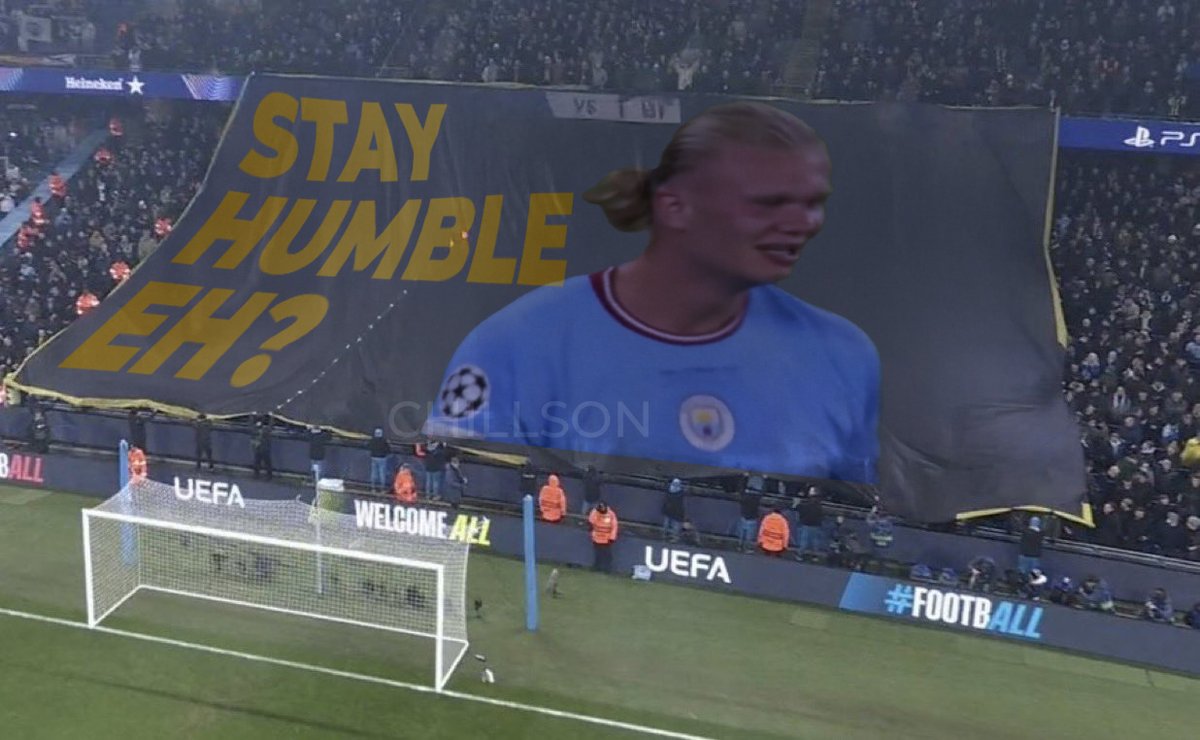 chills0n's tweet photo. Stay humble eh?  #mancityrealmadrid #mancity #RealMadrid https://t.co/Y1H26fvXy1