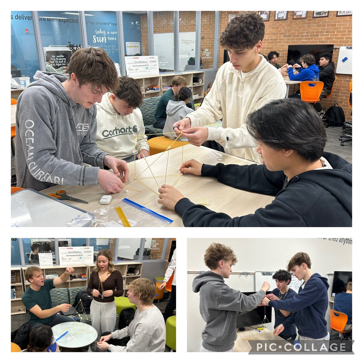 NolanNNHS's tweet image. Hitting pause on the class schedule for a fun & interactive Team Building Day! Awesome to see our @incubatoredu students plan, collaborate and problem solve! #Elevate203