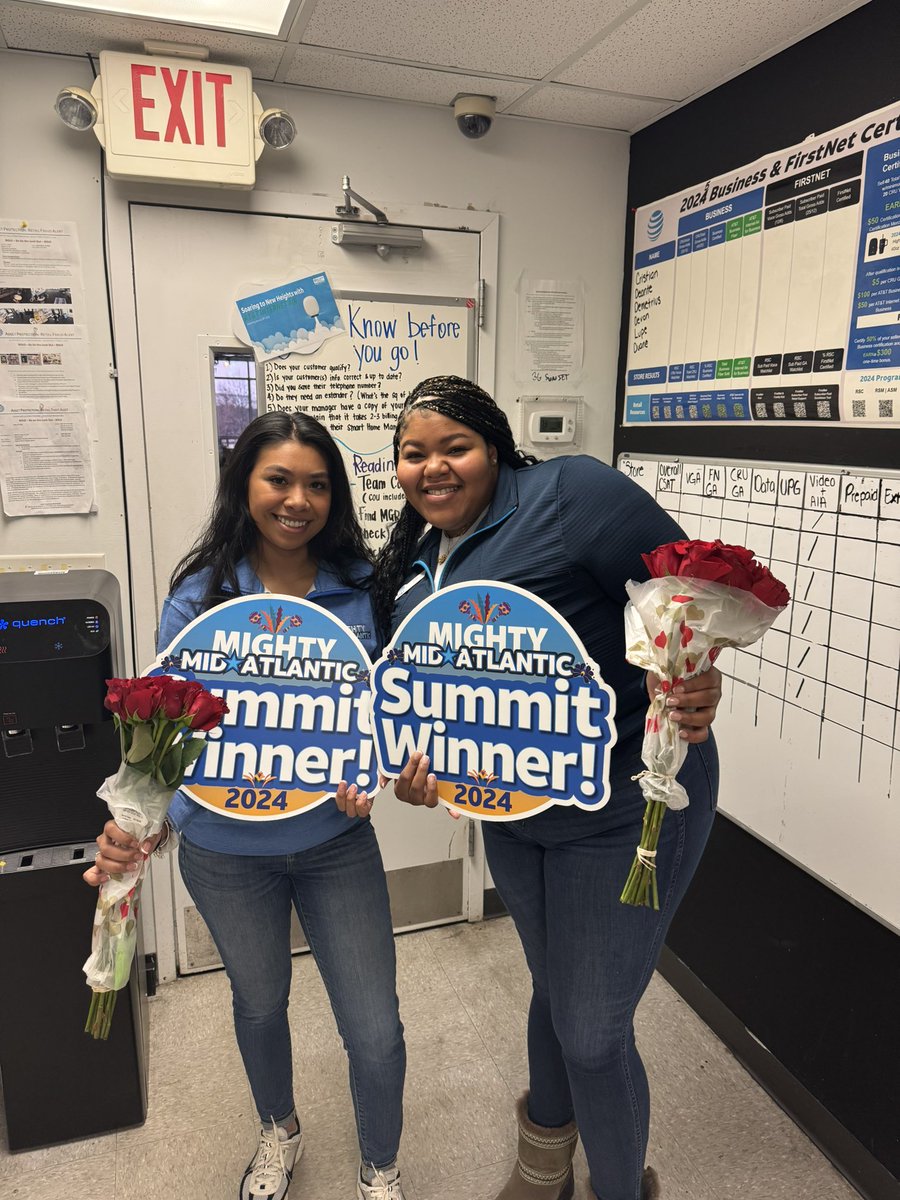 Justin Grant (@justin_grant__) on Twitter photo They came, They saw, They CONQUERED!
Congratulations to The Hall of Famers👑 very own <a href="/QueenGoat_BC/">Anya Y.</a> & <a href="/175Norma/">Norma Perez</a> on their Summit win!!
<a href="/BaezYasmine/">Yasmine Baez</a> <a href="/MissesJones704/">Jasmine Jones</a> <a href="/404girl/">Betsy Francis</a>
#MAS_2024SummitWinner #LifeAtATT
<a href="/_MightyMAS/">Mid-Atlantic States Team</a> They came, They saw, They CONQUERED!
Congratulations to The Hall of Famers👑 very own <a href="/QueenGoat_BC/">Anya Y.</a> & <a href="/175Norma/">Norma Perez</a> on their Summit win!!
<a href="/BaezYasmine/">Yasmine Baez</a> <a href="/MissesJones704/">Jasmine Jones</a> <a href="/404girl/">Betsy Francis</a>
#MAS_2024SummitWinner #LifeAtATT
<a href="/_MightyMAS/">Mid-Atlantic States Team</a>