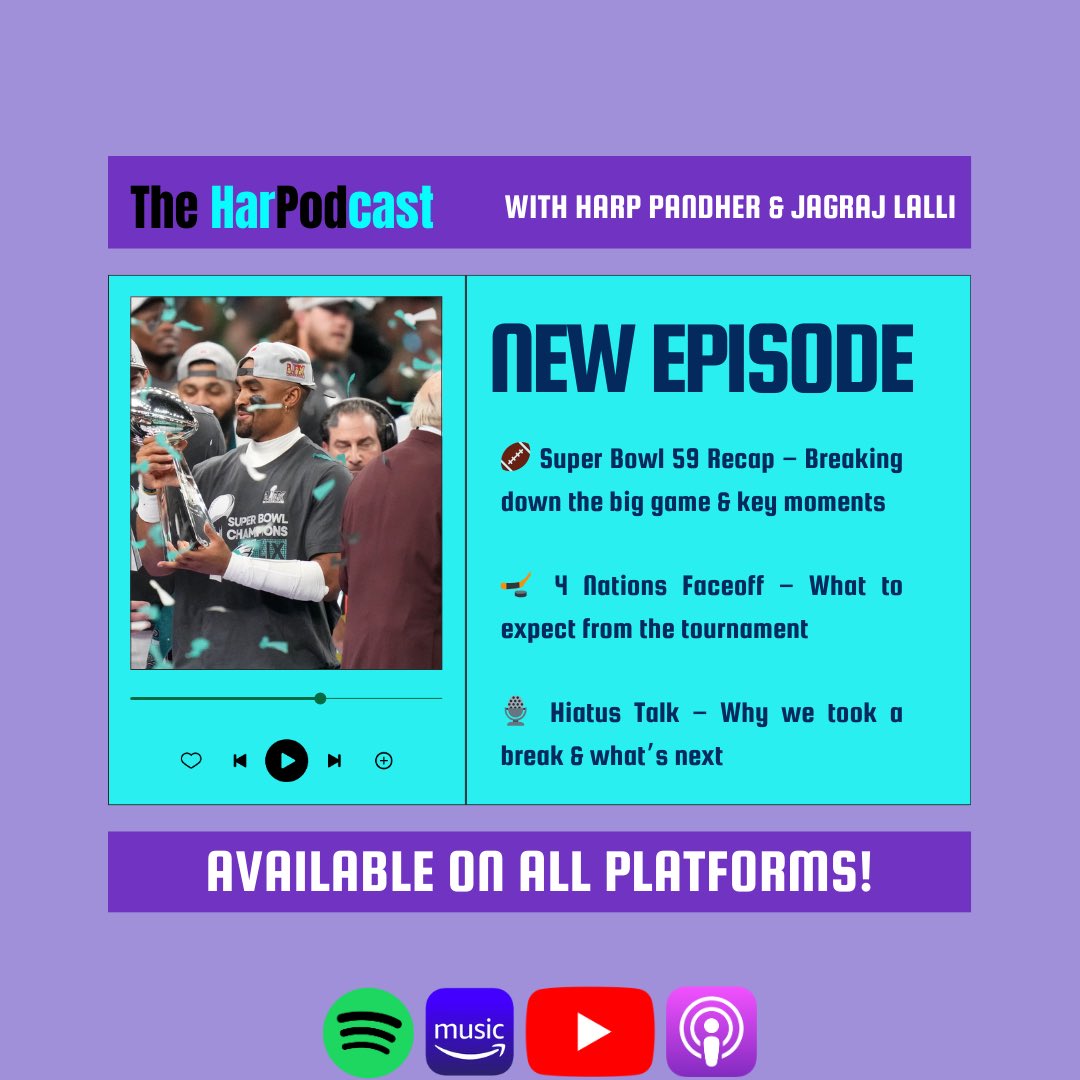 WE ARE BACK. 🚨

After a brief hiatus, Harp Pandher and Jagraj Lalli return with a brand-new episode! 🚨

Don't miss out! Click the link in our bio and tune in NOW! 🎧🔥