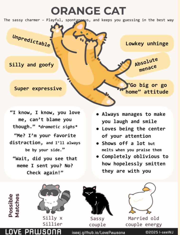 THE WAY I GIGGLED CUZ YES ME A ORANGE CATTO