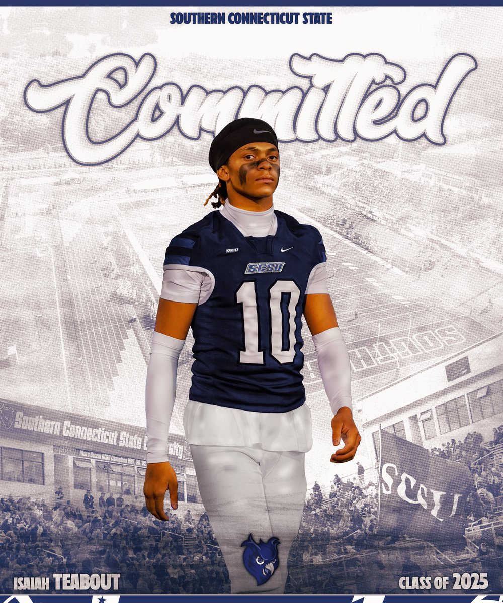 I am Beyond blessed to announce my commitment to play Division II Football at Southern Connecticut State University!🦉 #GOOWLS ❕❕#AGTG <a href="/TUSidelines/">James Allen</a> <a href="/Jacaricarterr/">Jacari Carter</a> <a href="/shakerfootball/">Shaker Football</a> @PRZCaleb <a href="/TheBisonProcess/">TheBlueBisonProcess - Mike Michela</a> <a href="/CoachEggerling/">Coach Eggerling</a>