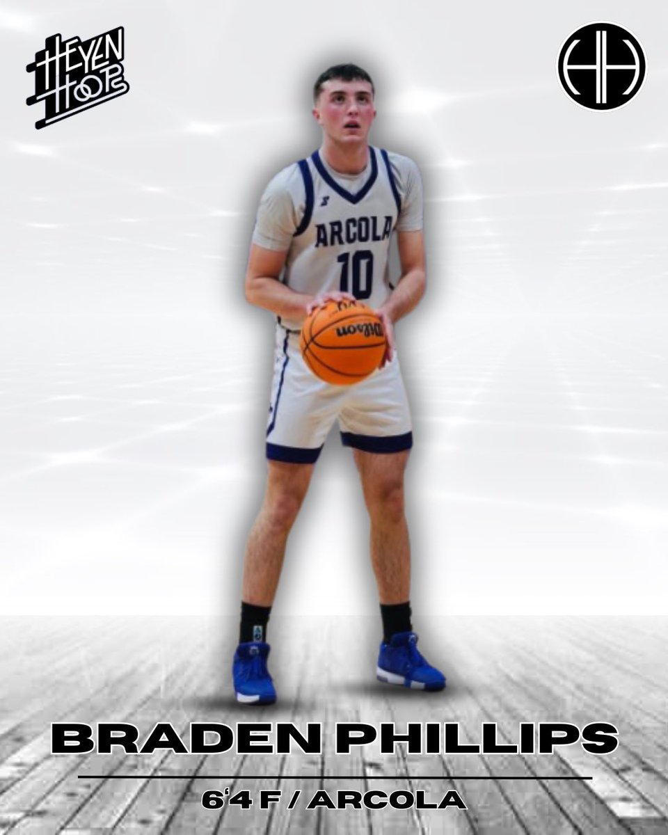 Our next player announcement for the Unsigned Senior Showcase on March 29th! 🚨 Braden Phillips (6'4 F, Arcola) is a small ball forward who adds value on both ends with his strong motor. Braden has skilled footwork, catch &amp; shoot ability, and works for boards.