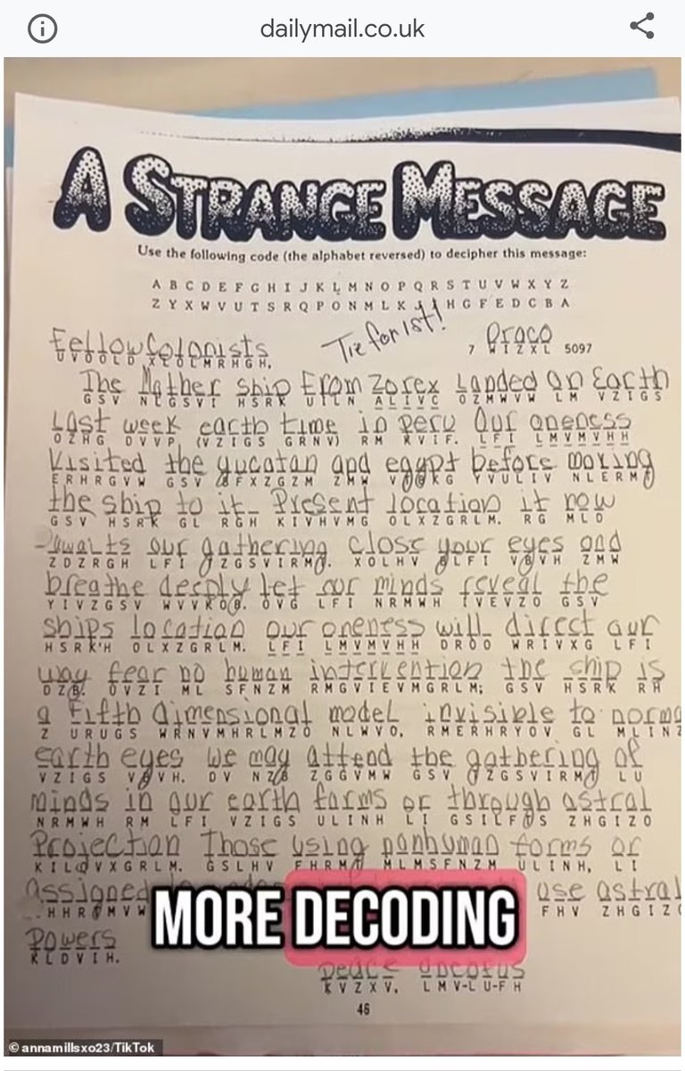 shayNavarro10's tweet image. The GATE program. Someone on tiktok claims she still had her worksheets. Is this real or are we being trolled? Read this! #uap #gateprogram #weird #paranormal