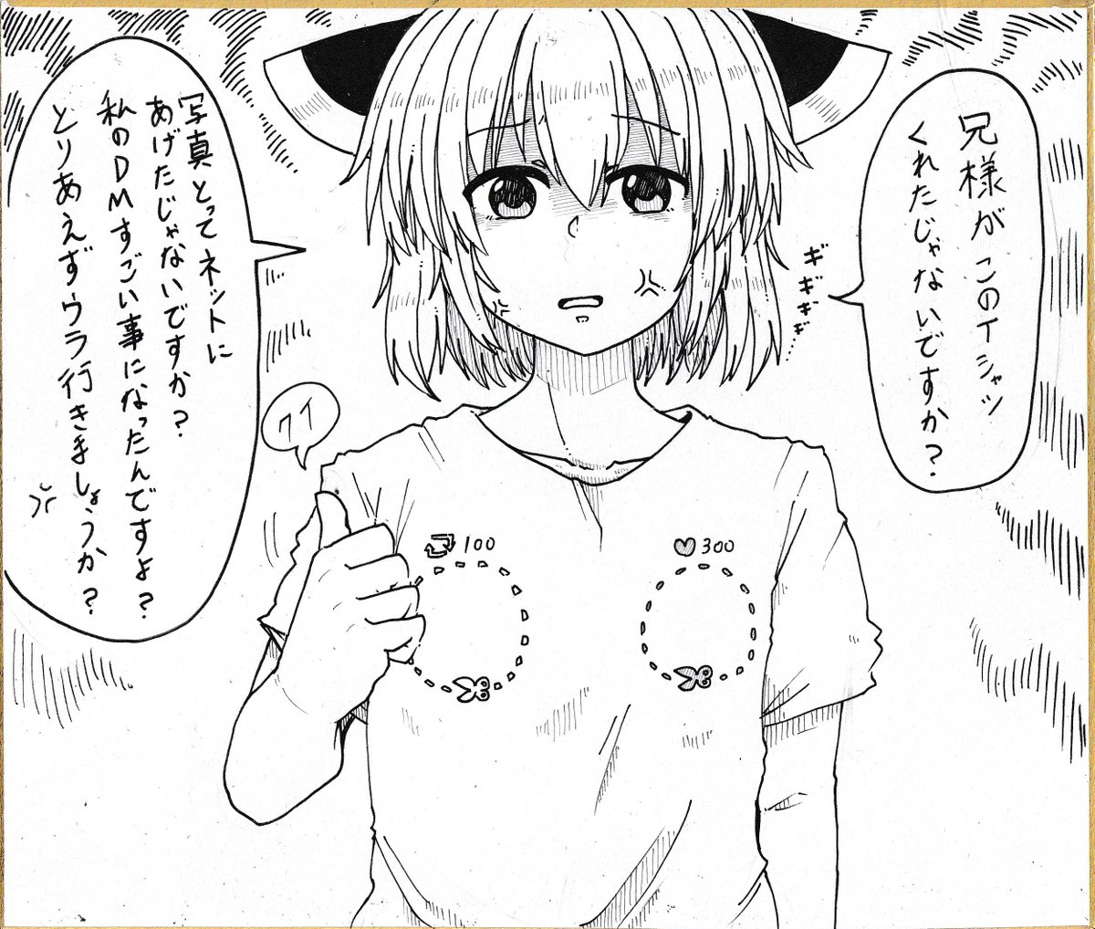 色紙100枚計画⑪きりたんキレた 