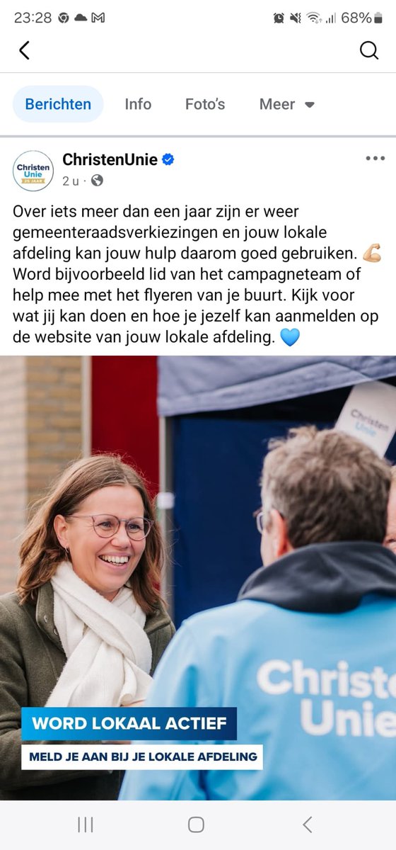 Let’s go✅
Vanavond gekozen tot (interim) voorzitter van de <a href="/christenunie/">ChristenUnie</a> twenterand - we zijn vertrokken richting de lokale verkiezingen 2026 
Samen met Laura Jessica en Sjon gaan we de voorbereidingen managen en we gaan zorgen voor een goed proces. Wil je meedoen ?