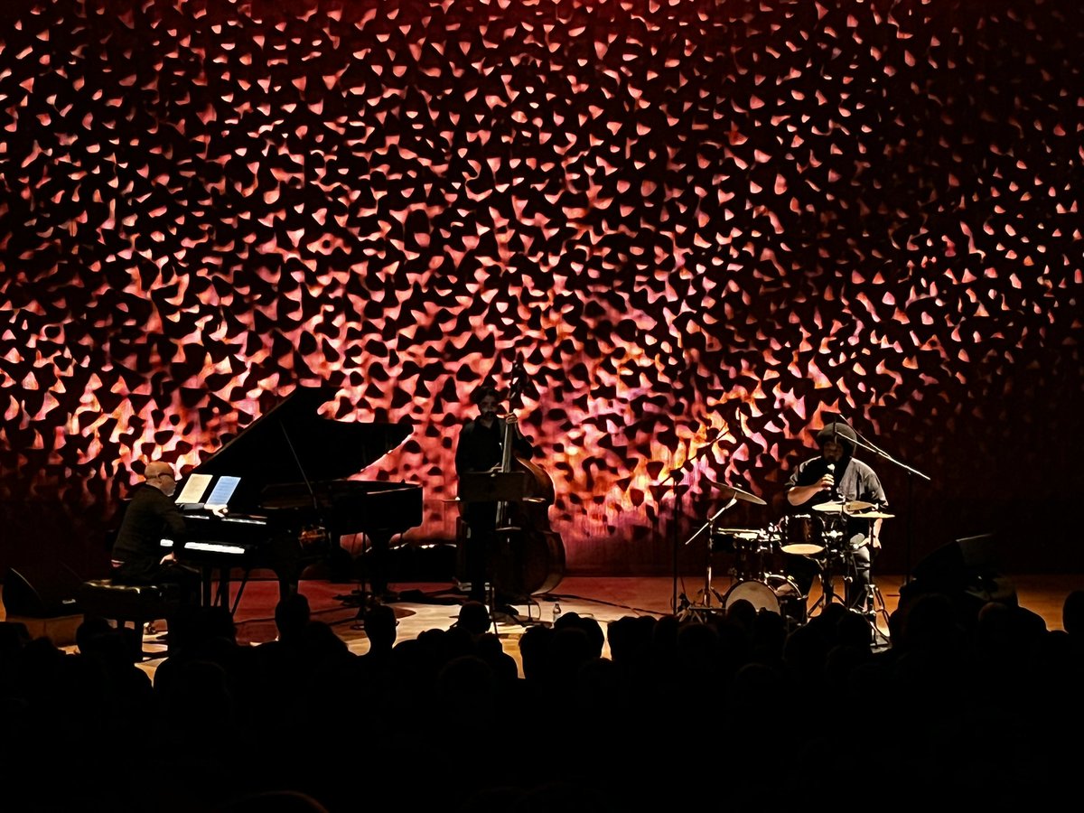 TheodeBruijn's tweet photo. Back in Hamburg! @elbphilharmonie 

Tyshawn Sorey Trio

“…a series of extended and reimagined covers that pull you in with a tractor-beam intensity…”

Two hours non-stop. Pure magic https://t.co/EyIhJ9F7jG