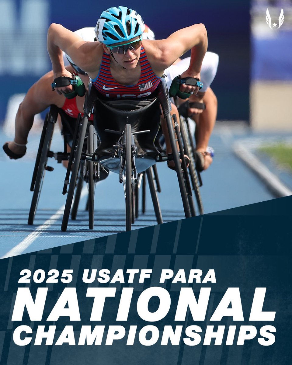 Mark your calendars 🗓️

For the first time in U.S. Para track and field history, the USATF Para National Championships will be held concurrently with the USATF Outdoor Championships! 

Join us July 31 - August 2 at the world-class Hayward Field at the University of Oregon! 🏟️