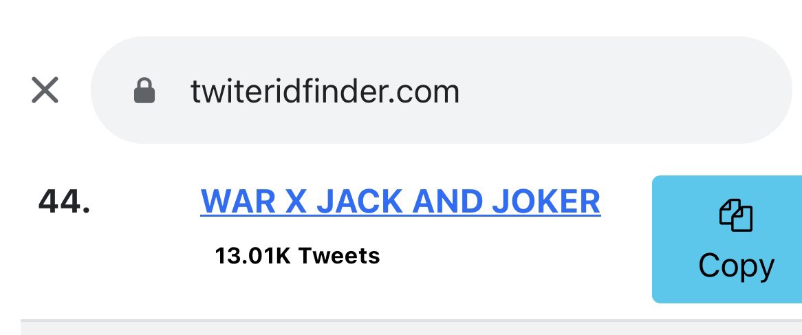 mooyortrends's tweet photo. 🌎44 WAR X JACK AND JOKER
13.01K/16.8K
🇹🇭4 #ร้อยวิธี_MVTeaser
11K/17.9K
🇹🇭7 WAR X JACK AND JOKER
9,159/16.8K
🇹🇭10 EP10 REACT JACK JOKER
11.7K/55.9K
🇹🇭27 #westillreactep10
24.3K/48K
13-11-2024 19:00
#Mooyortrends #YinWar112024
#yinyin_anw #warwanarat #หยิ่นวอร์ https://t.co/D5BbAsxgBA