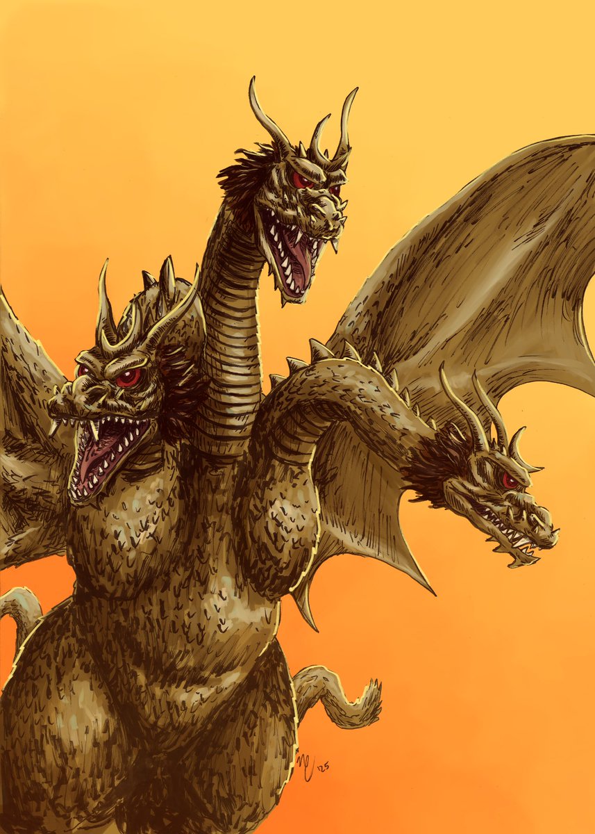 nojoco312's tweet image. KING GHIDORAH 1964