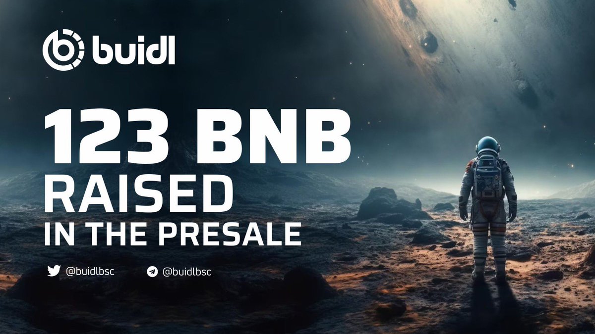 buidlbsc's tweet photo. ⚡️123.02 BNB and growing—let’s hit the next milestone together! 🚀

💙The #BUIDL revolution is alive and thriving, thanks to YOU—our awesome community.💥

Presale Buy Link: https://t.co/K8MeCjdeDj

#BUIDL #Presale #Launch #Crypto #Staking #Bosc #buidl #buidltoken #buidlbsc #BNB https://t.co/gvLnNt44IG