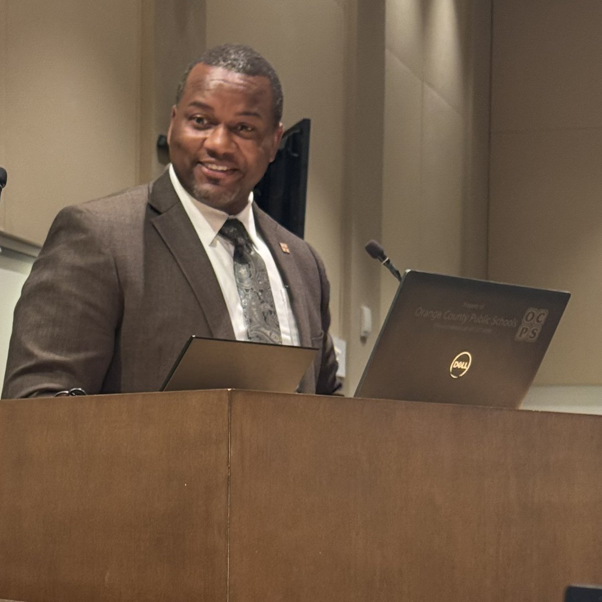 OCASA Legal Chair, John Miller, Principal of Meadowbrook Middle School briefed the School Board on our work in Tallahassee last week during the 2025 FASA Advocacy Days.