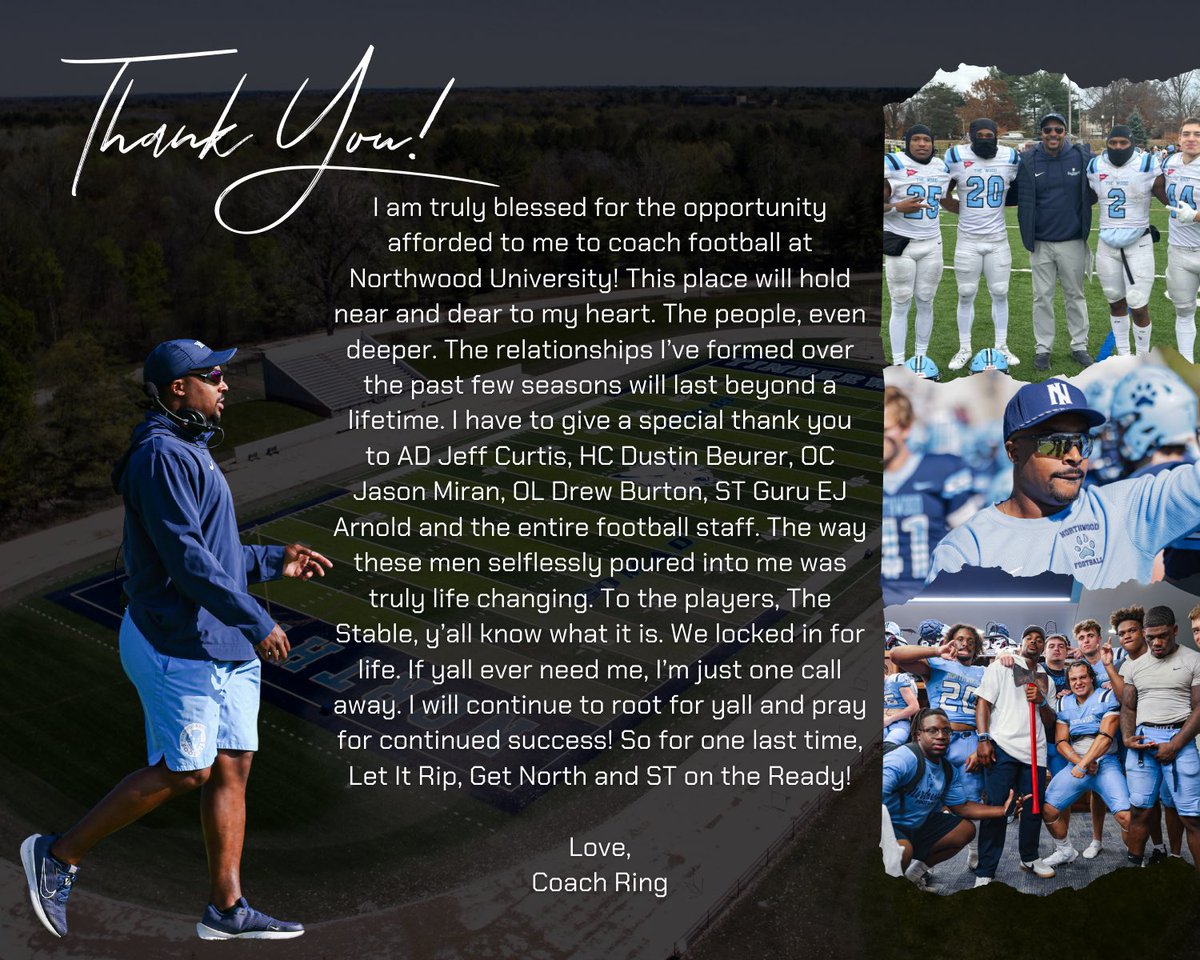 A blessing is an understatement, thank you Northwood! #LetItRip