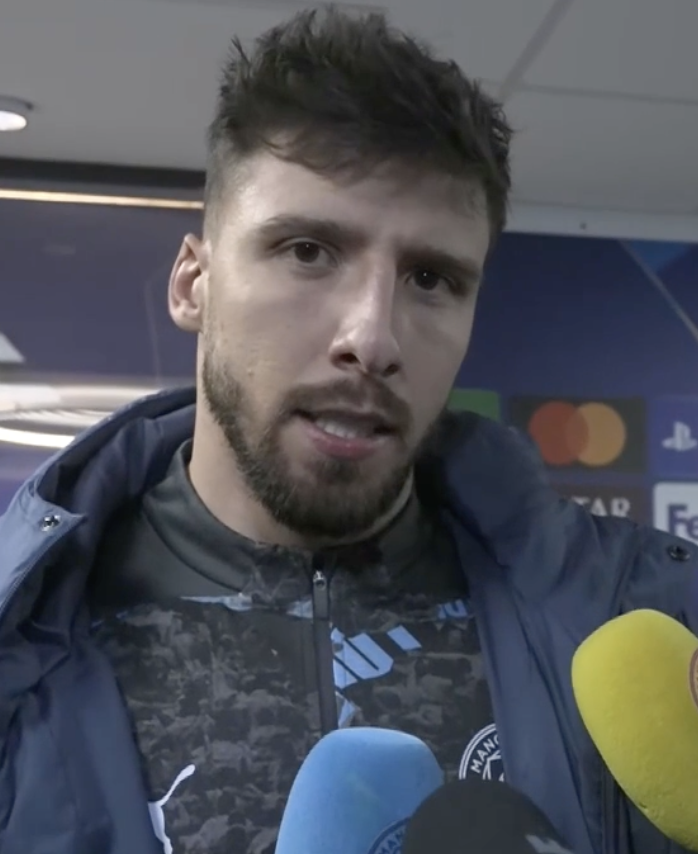 City_Xtra's tweet photo. Ruben Dias: "I don't even know what to say; it's just not an easy one to take, especially after the game we played, the momentum we were going through. It's never easy to get out of one of these and then to let it go the way we did in the end, it's just very frustrating..." [via @ManCity] #UCL