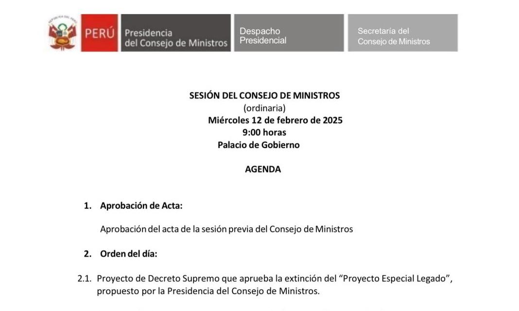 #Urgente El Consejo de Ministros tiene como primer punto de agenda de mañana desaparecer el proyecto Legado, que se encarga de mantener la infraestructura de los Panamericanos 2019 y organizar los Bolivarianos 2025.

El plan sería pasar esas competencias al IPD. Garantía de caos.