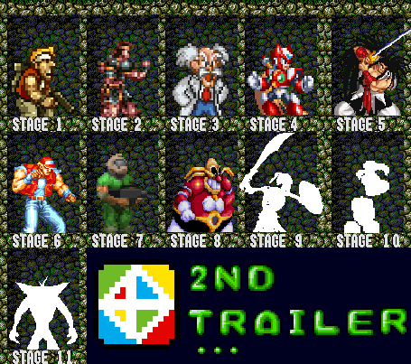 ULTIBYTE7's tweet image. I’ve been thinking about making a second trailer. Since September 9th, I’ve added 7 new characters, not all characters may be made for the trailer, but they will be announced. I plan to surprise with more characters , new stages and NPC bosses.
ARE YOU READY FOR A 2ND ROUND? 😈