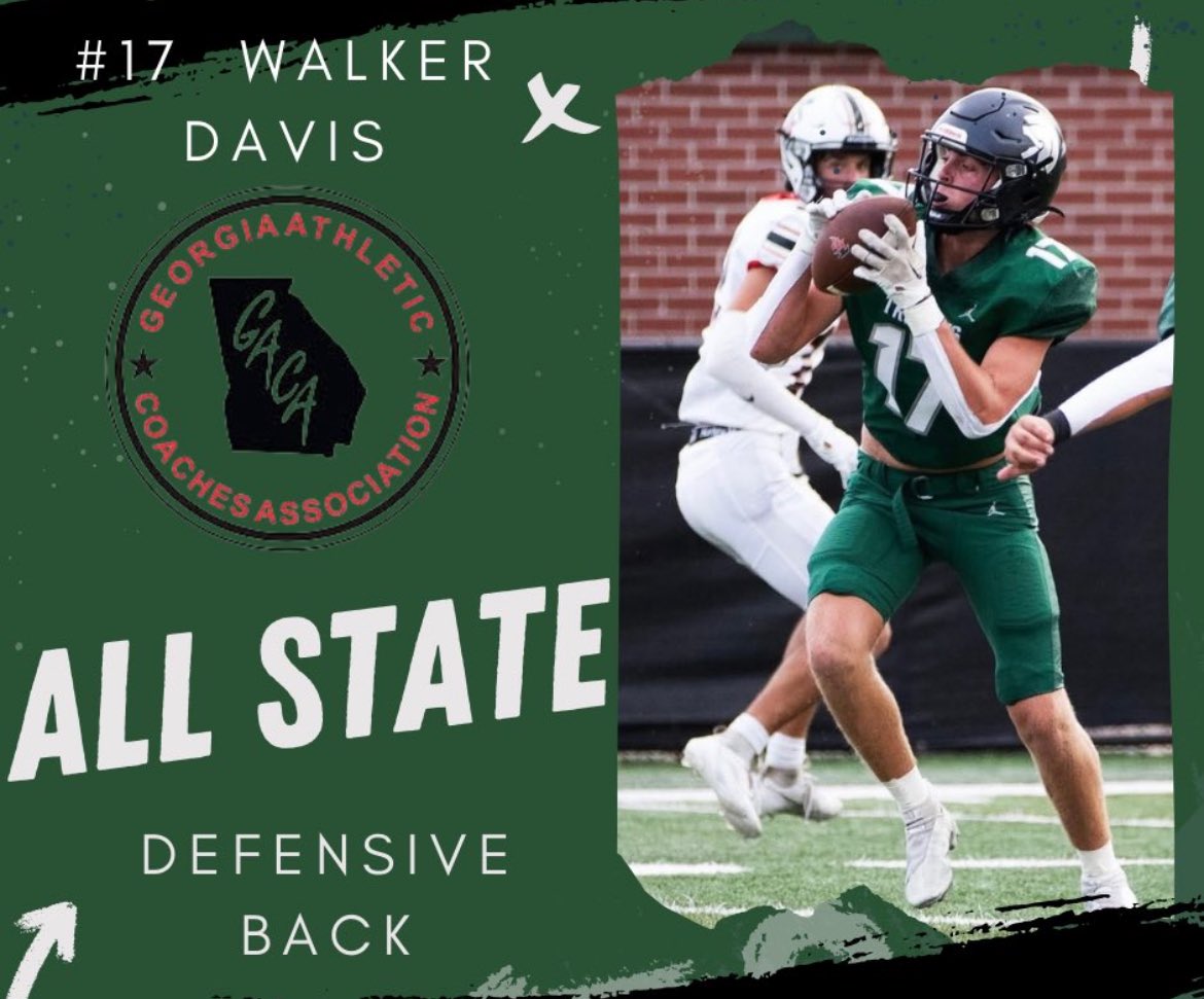 Walker Davis (@walker_davis18) on Twitter photo I am blessed to be named to the GACA all state team. Thank you to the coaches that nominated me and to my guys and coaches that got me there. <a href="/nthfootball/">North Hall Football</a> <a href="/coachmintier/">Gary T. Mintier</a> <a href="/klgosse/">Keith Gosse</a> <a href="/Coach_Hendrix/">Coach Hendrix</a> <a href="/CoachCarswell/">Gregory Carswell 👐🏿👣</a> <a href="/CoachDaniels06/">Coach Daniels</a> <a href="/NEGARecruits/">Northeast Georgia Recruits</a> <a href="/NwGaFootball/">NwGa Football</a> <a href="/PrepRedzoneGA/">Prep Redzone Georgia</a> <a href="/jsperos/">Justin Speros</a> I am blessed to be named to the GACA all state team. Thank you to the coaches that nominated me and to my guys and coaches that got me there. <a href="/nthfootball/">North Hall Football</a> <a href="/coachmintier/">Gary T. Mintier</a> <a href="/klgosse/">Keith Gosse</a> <a href="/Coach_Hendrix/">Coach Hendrix</a> <a href="/CoachCarswell/">Gregory Carswell 👐🏿👣</a> <a href="/CoachDaniels06/">Coach Daniels</a> <a href="/NEGARecruits/">Northeast Georgia Recruits</a> <a href="/NwGaFootball/">NwGa Football</a> <a href="/PrepRedzoneGA/">Prep Redzone Georgia</a> <a href="/jsperos/">Justin Speros</a>