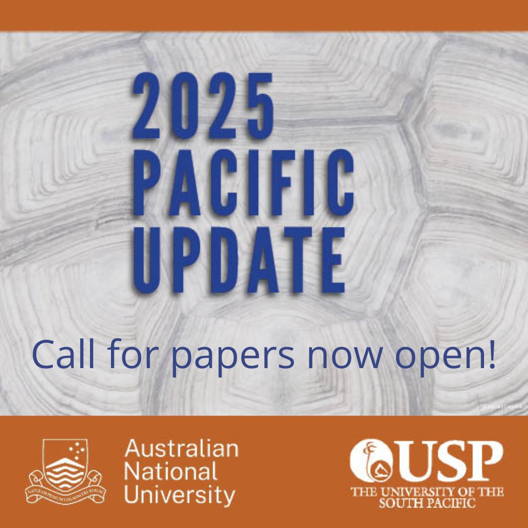 ICYMI 🔊2025 Pacific Update call for papers now open!

➡️crawford.anu.edu.au/devpolicy/2025…